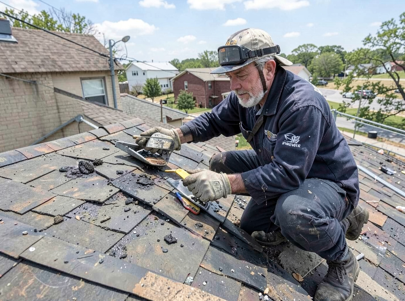 Hail Damage Roof Repair in Shreveport